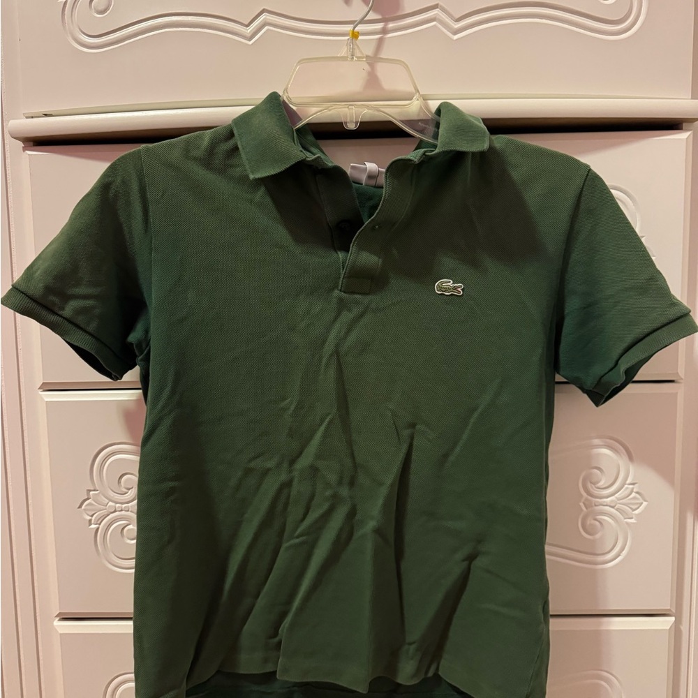 Lacoste Kids Polo in Forest Green